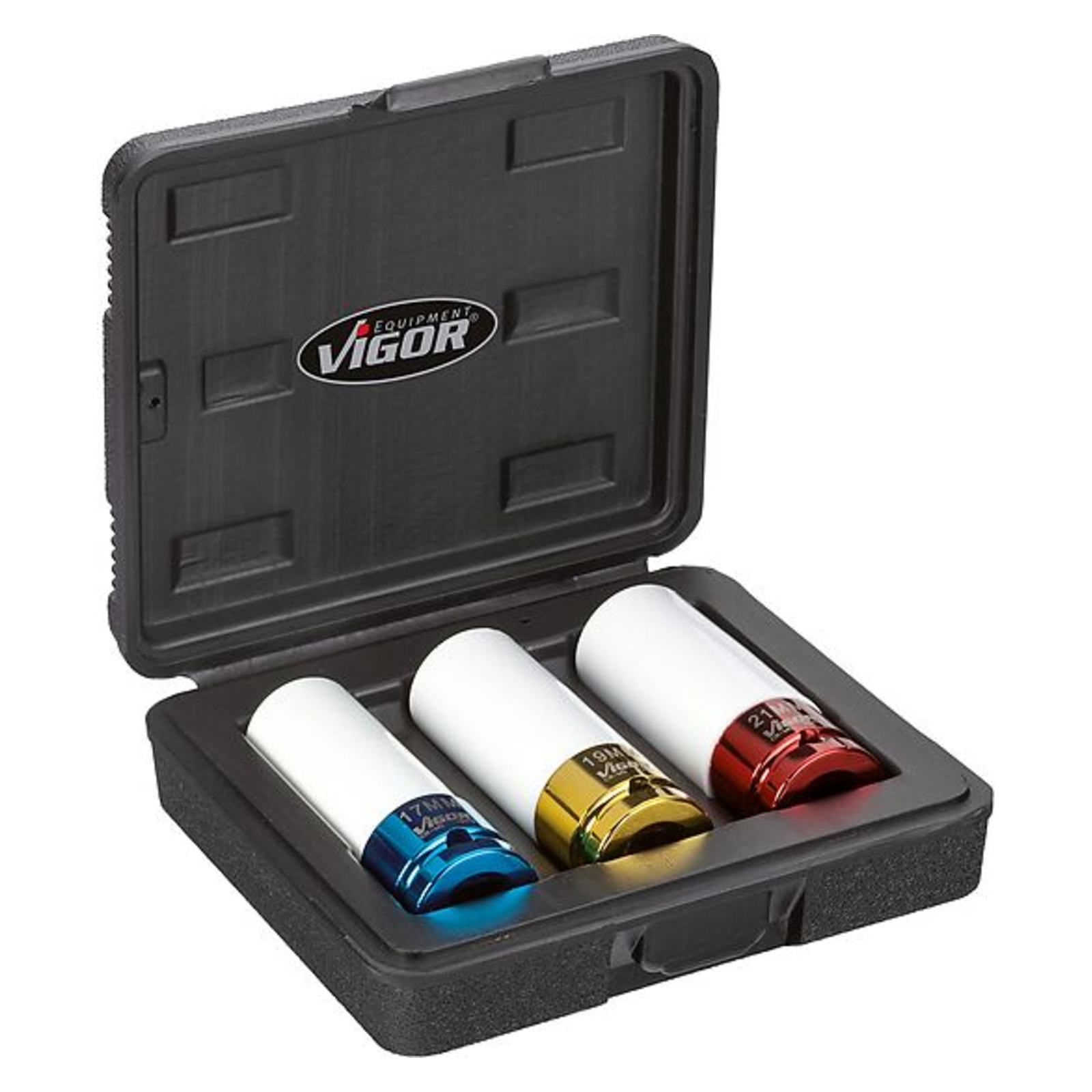Jeu de douilles à chocs 6 pans extérieurs 1⁄2″ VIGOR - V2522