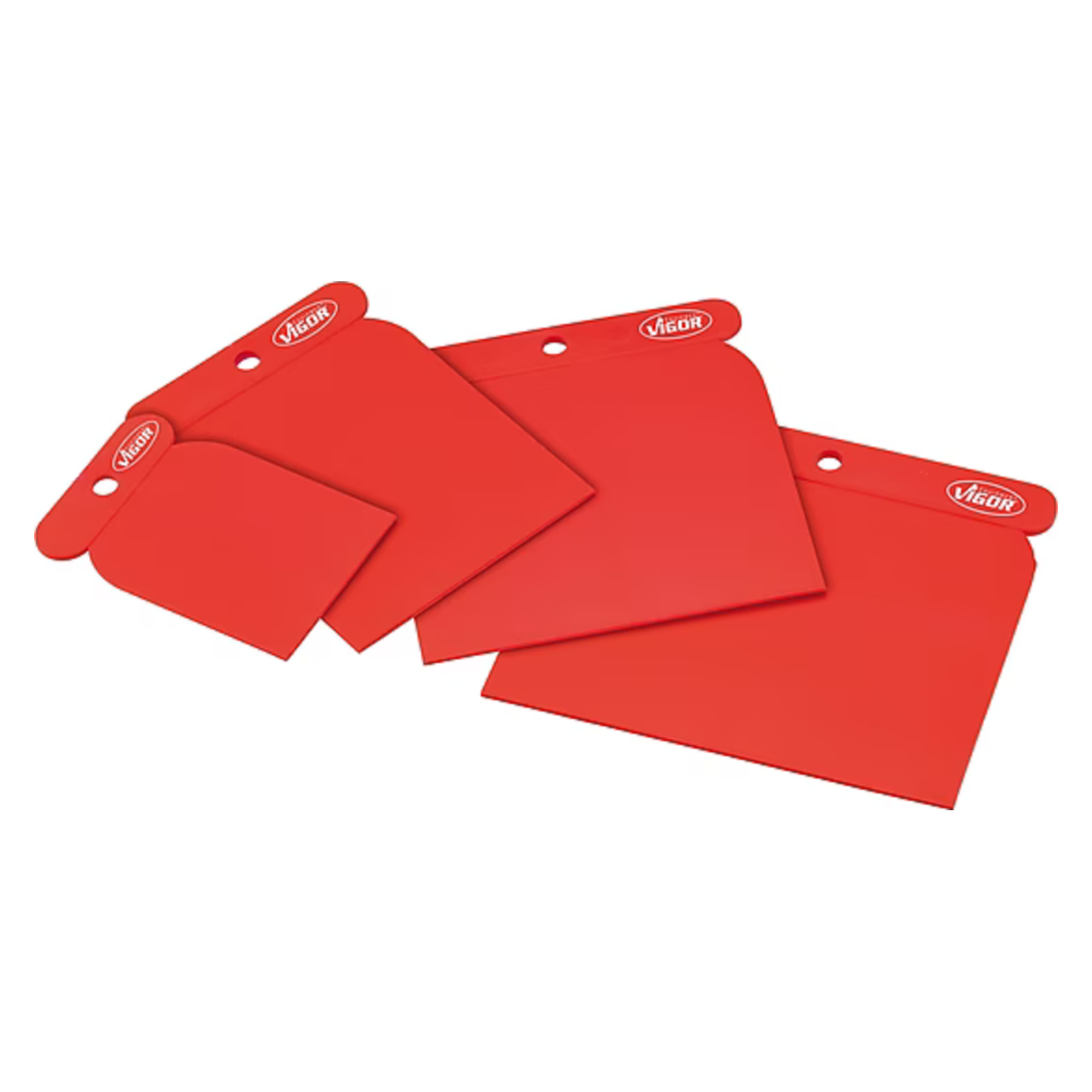 Jeu de spatules japonaises matière plastique  VIGOR - V4278