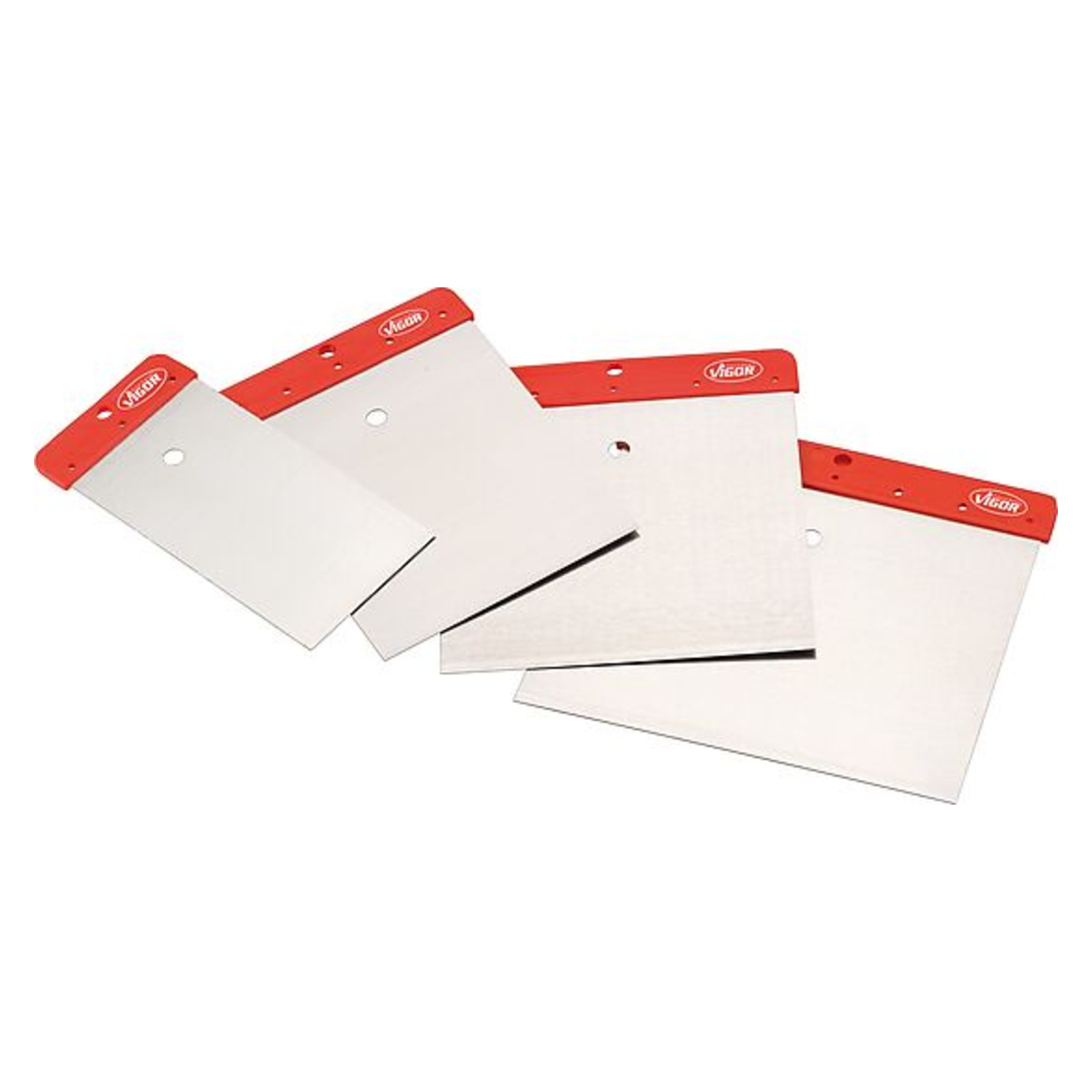 Jeu de spatules japonaises métal  VIGOR - V4279