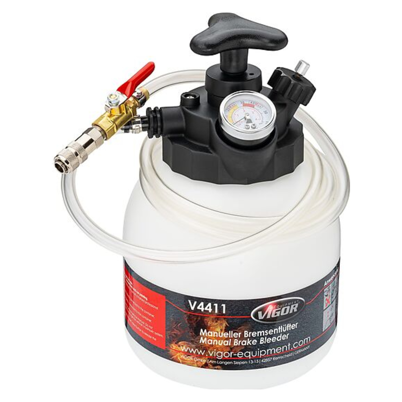 Jeu d'outils de purge des freins 3 l manuelle  VIGOR - V4411
