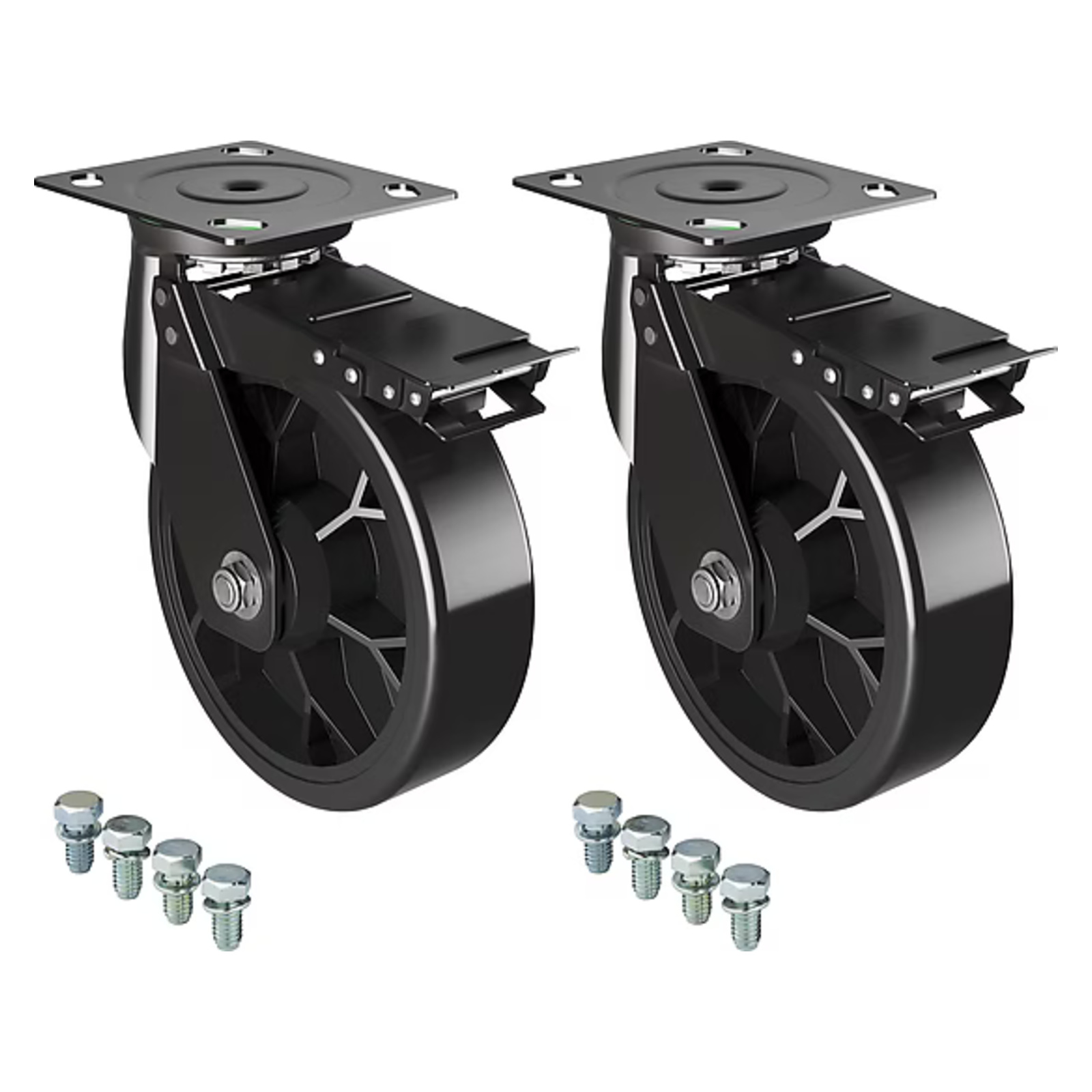 Galet pivotant (paire) pour servante d'atelier séries XXL  VIGOR - V4481-XXL-1