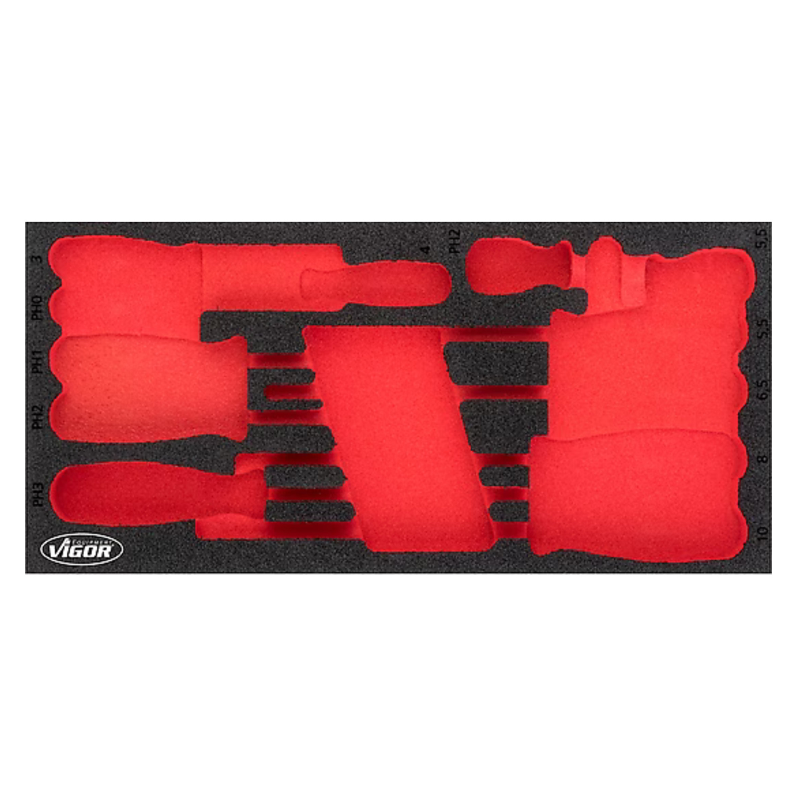 Garniture en mousse souple vide  VIGOR - V4989-L