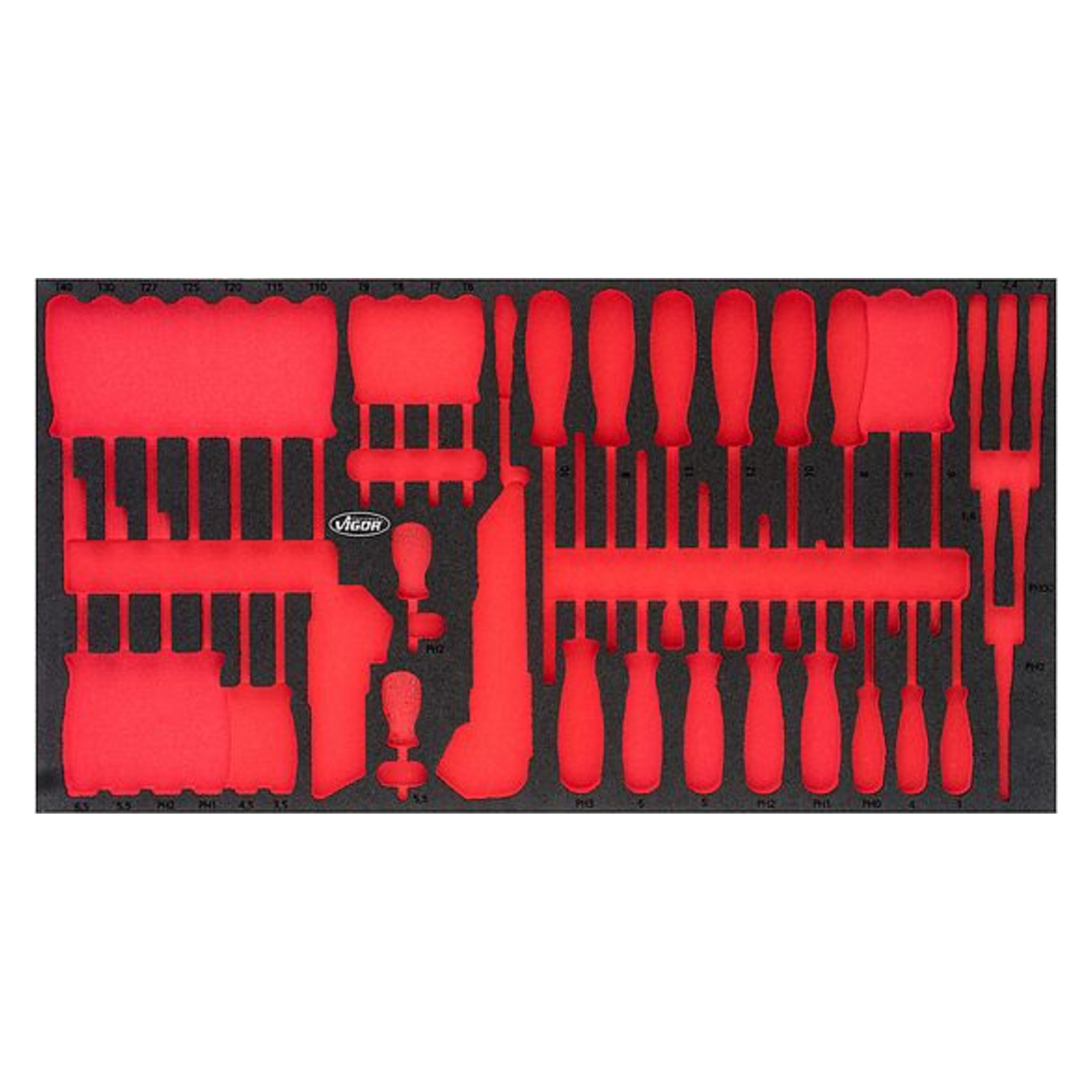 Garniture en mousse souple vide  VIGOR - V5170-L
