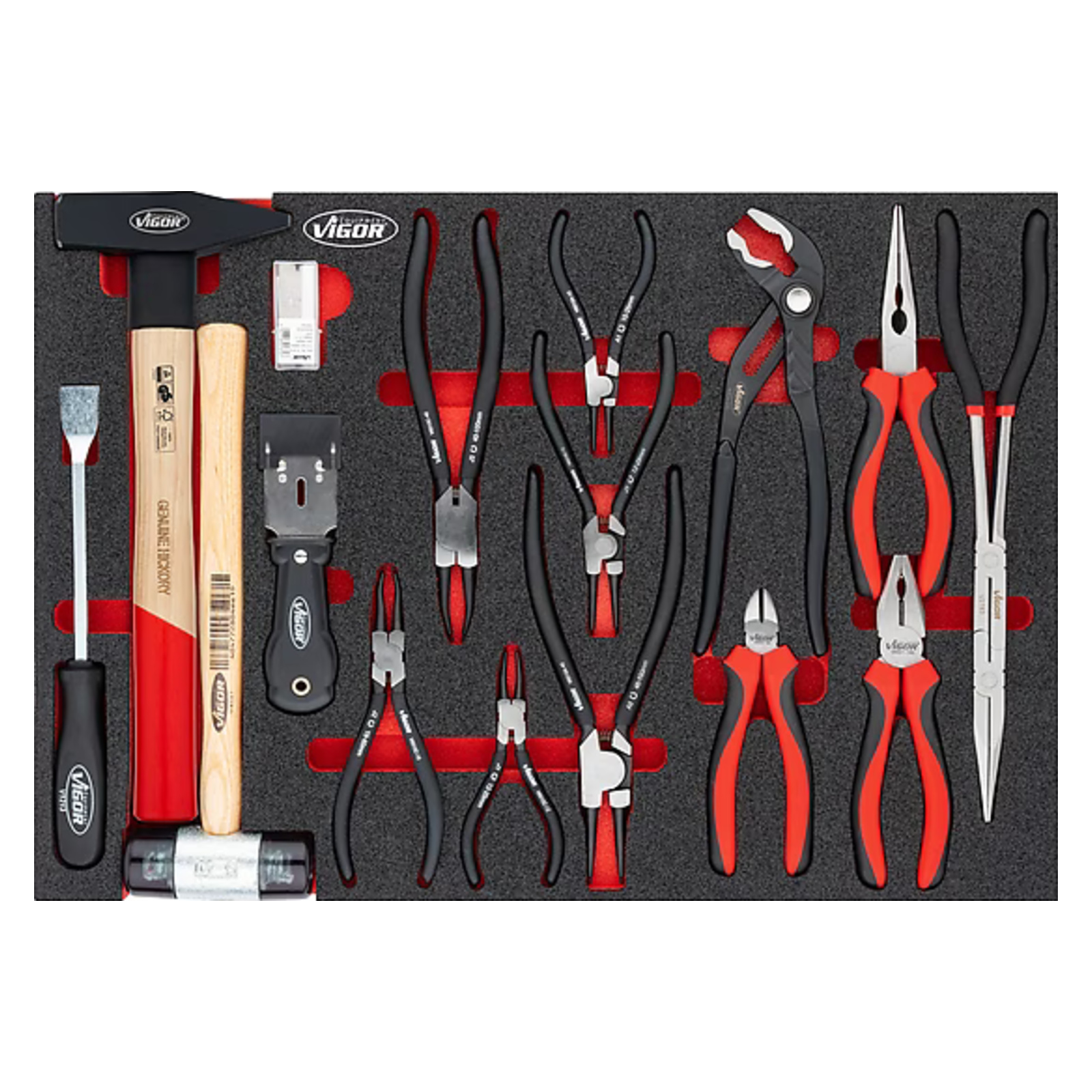 Jeu de pinces marteaux  VIGOR - V5636N