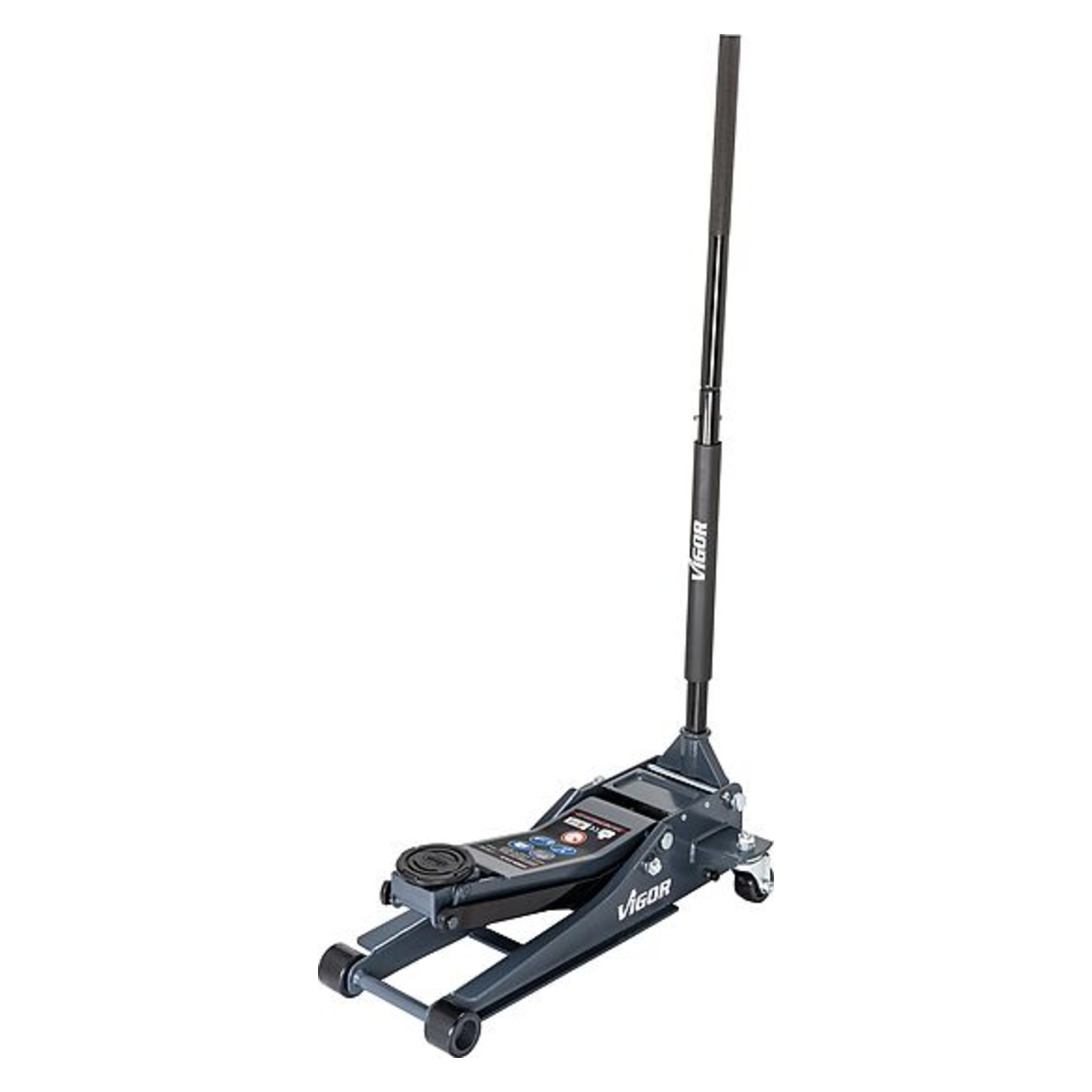 Cric de service hydraulique 2 tonnes extra plat  VIGOR - V6028-2.0-D