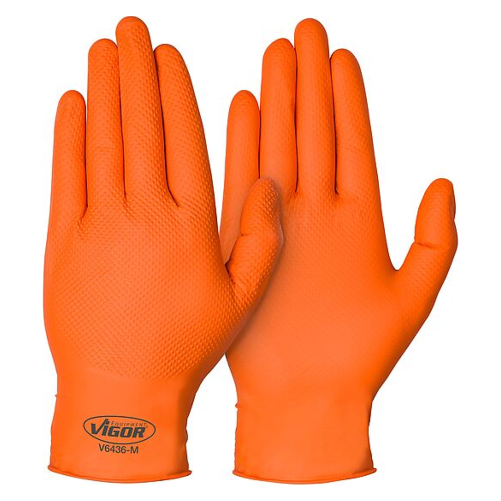 Gants grip V6436-M Taille M en boite 100 pièces  VIGOR - V6436-M