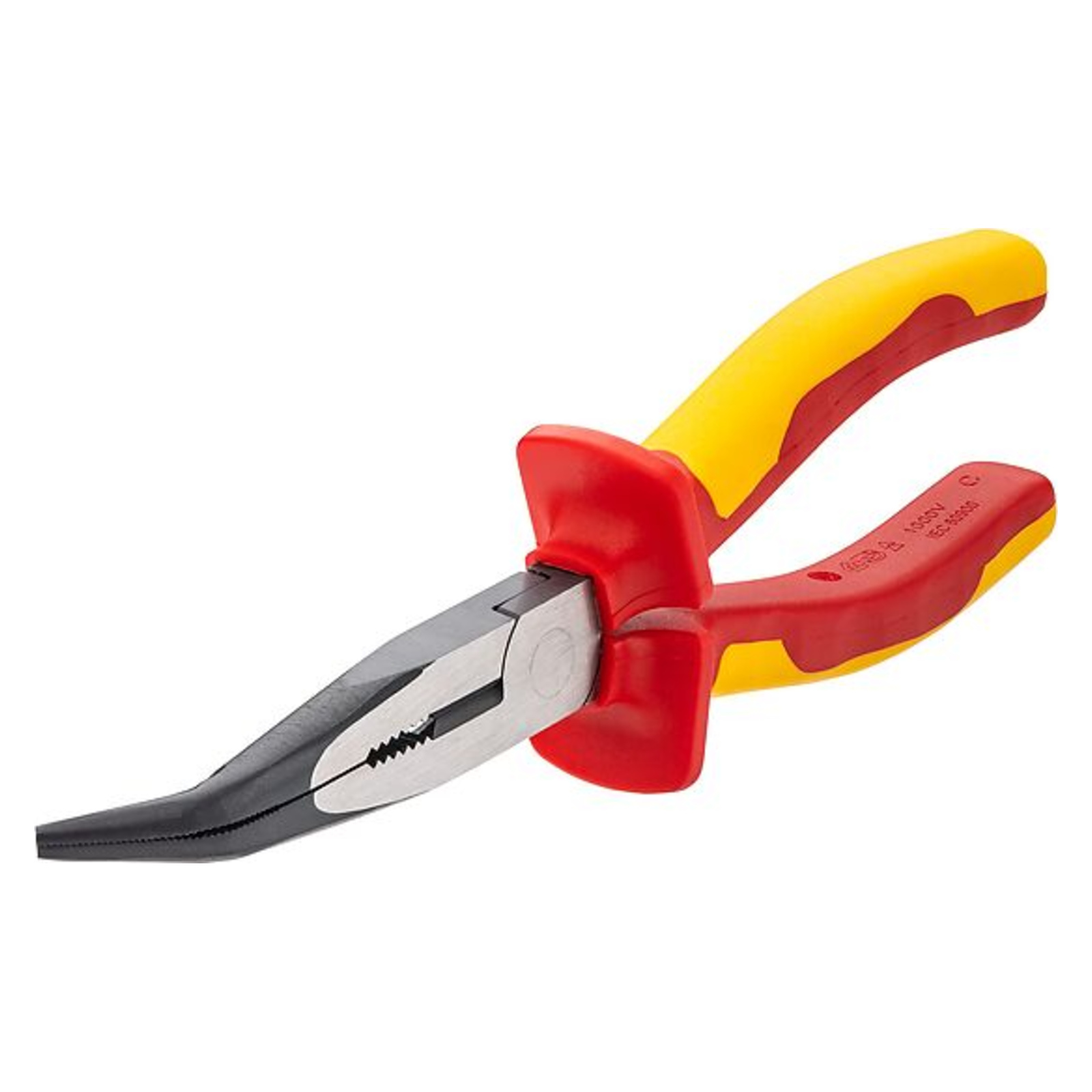 Pince demi-ronde coudée pour véhicules électriques  VIGOR - V6503-200-EV