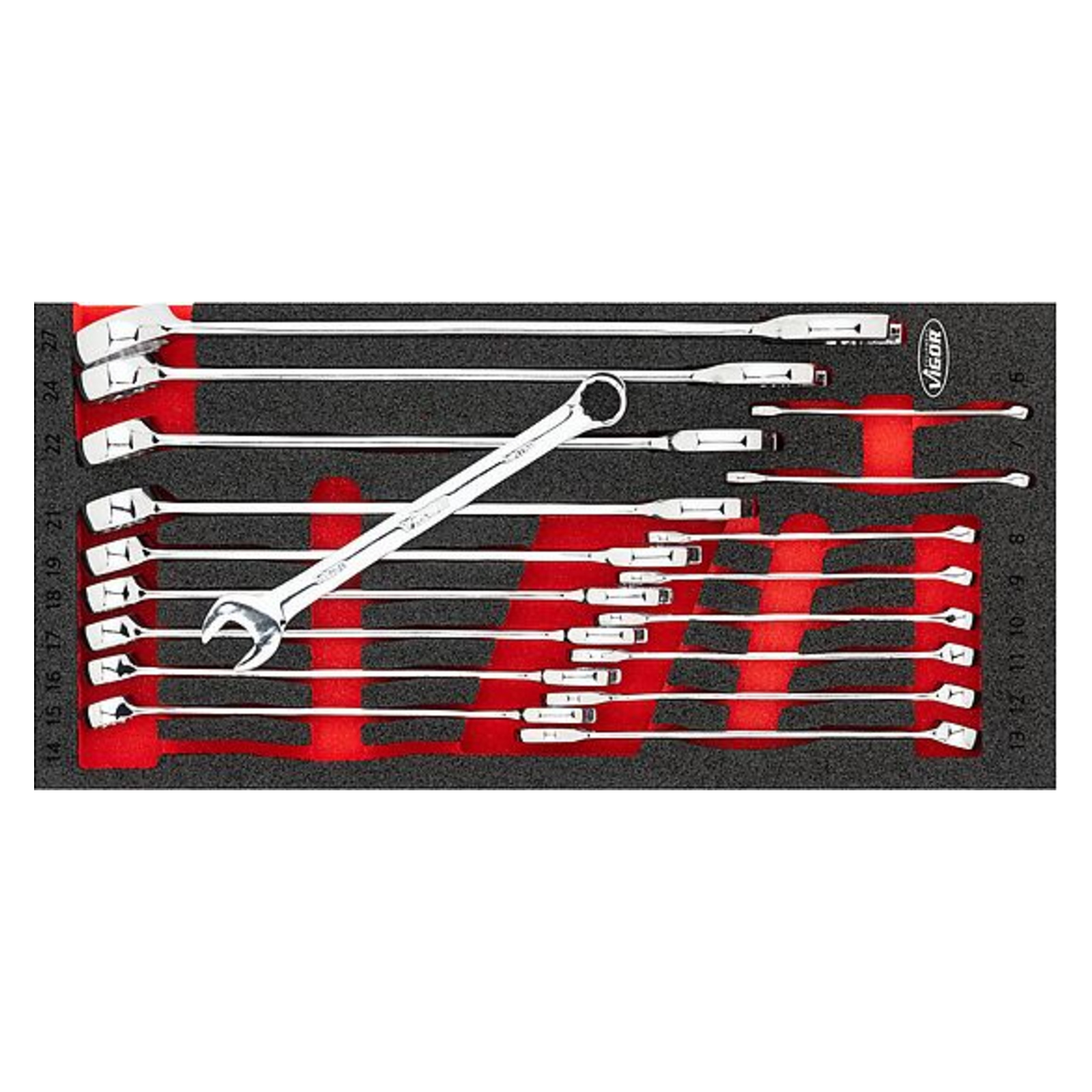 Jeu de clés mixtes  VIGOR - V6723N
