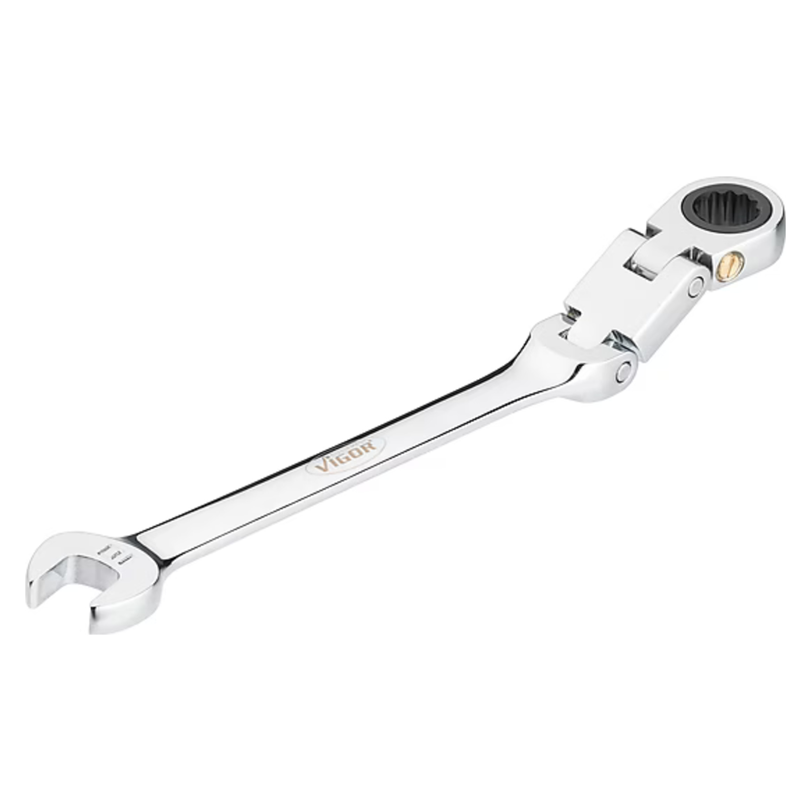 Jeu de clés mixtes à cliquet à double articulation  VIGOR - V6752-10