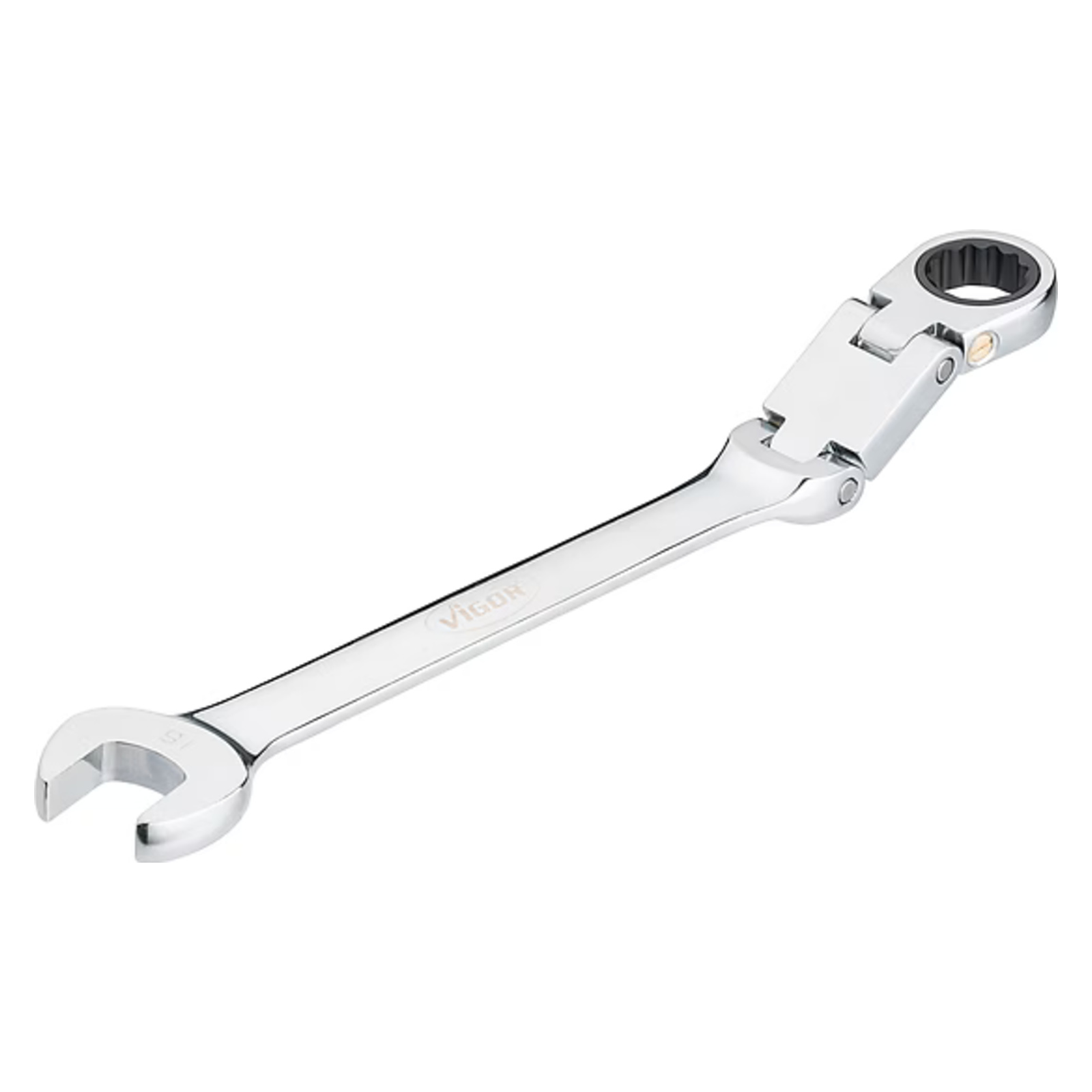 Jeu de clés mixtes à cliquet à double articulation  VIGOR - V6752-16