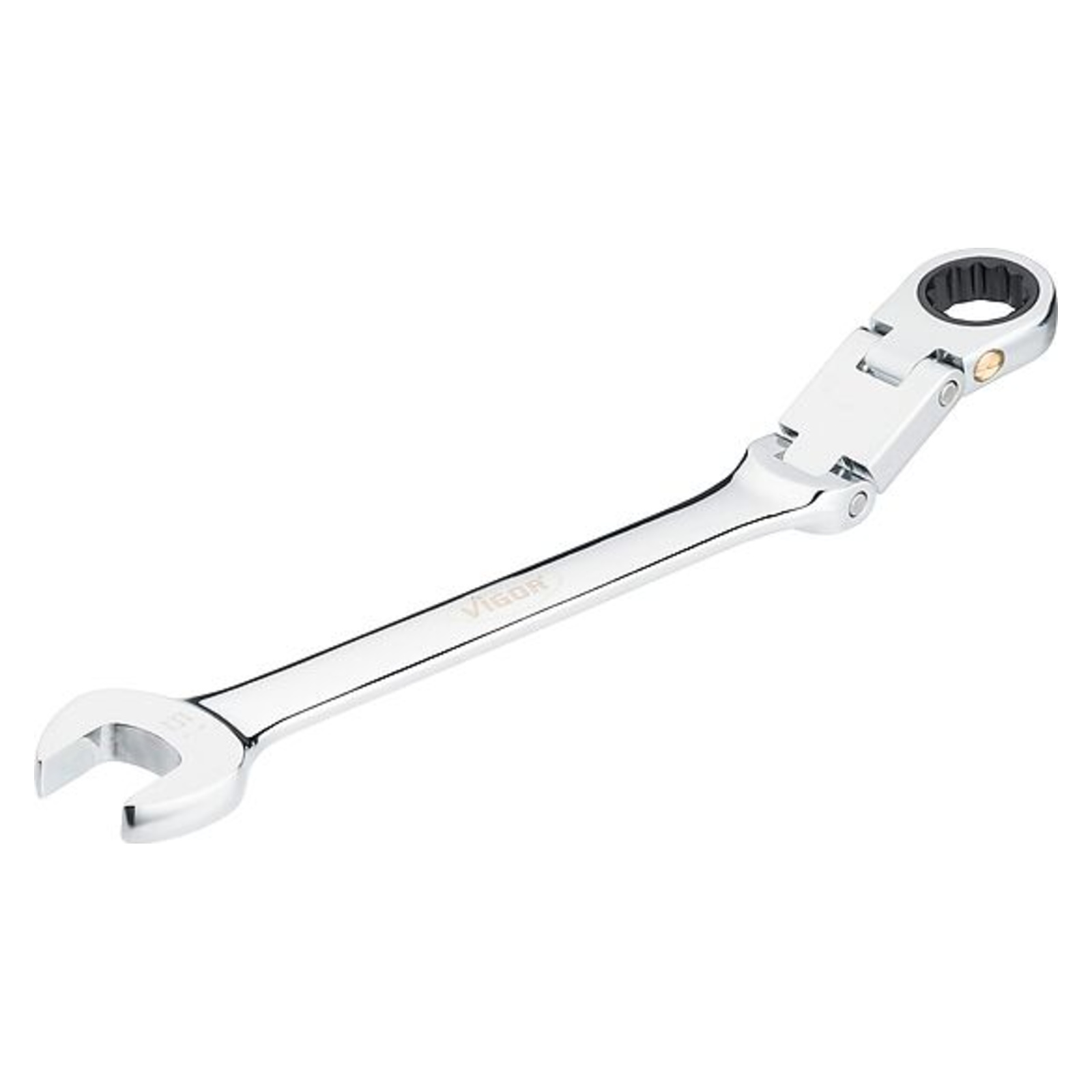 Jeu de clés mixtes à cliquet à double articulation  VIGOR - V6752-19