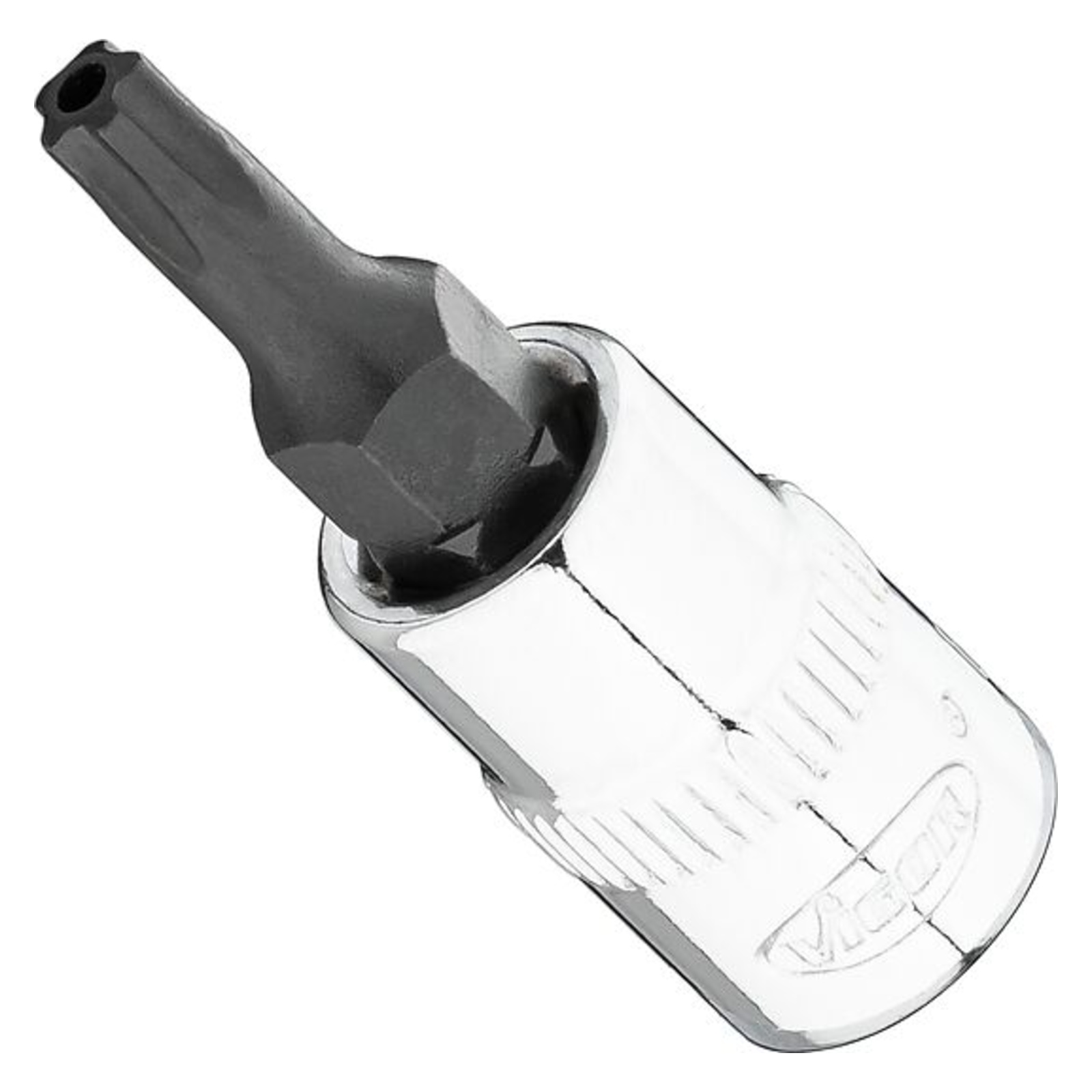 Douille mâle Profil intérieur avec 5 flancs arrondis avec perçage frontal (similaire à TORX®) 1⁄4″  VIGOR - V7037-IPR20