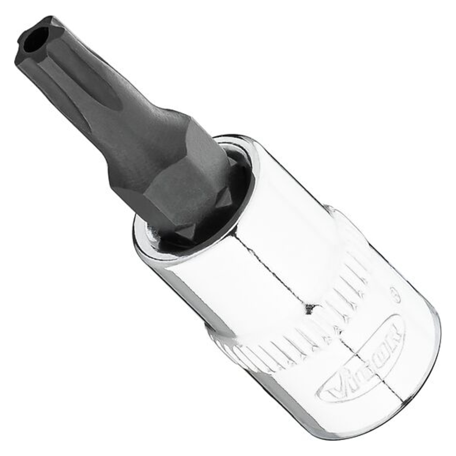 Douille mâle Profil intérieur avec 5 flancs arrondis avec perçage frontal (similaire à TORX®) 1⁄4″  VIGOR - V7037-IPR25