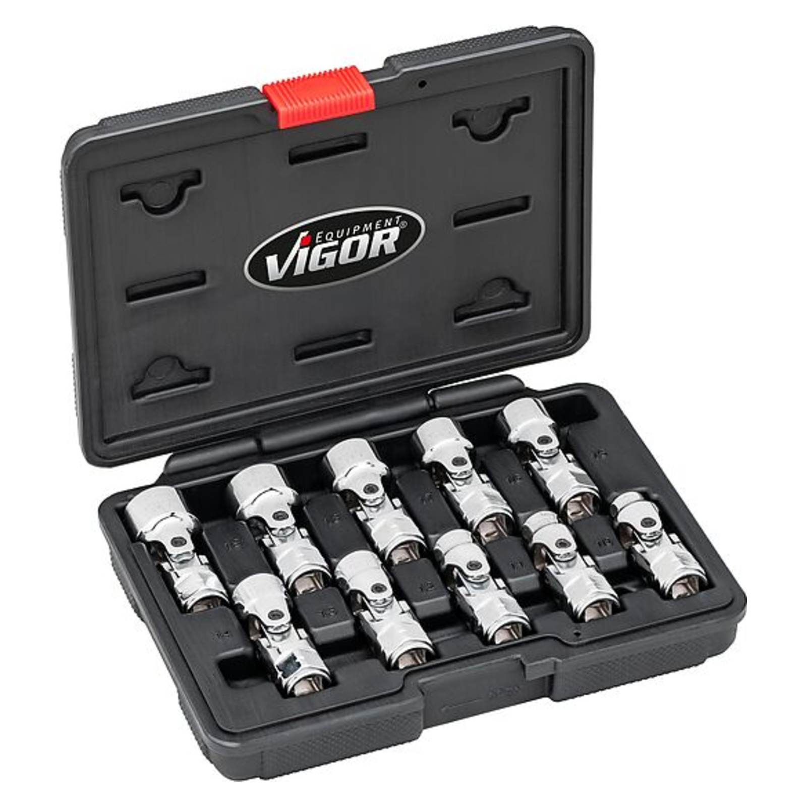 Jeu de douilles articulées 12 pans extérieurs 3⁄8″  VIGOR - V7513
