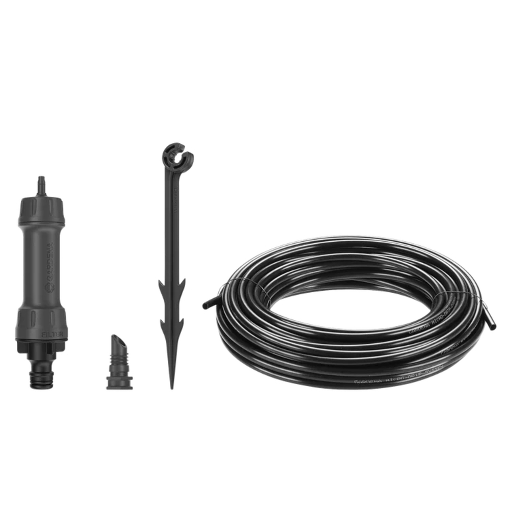 Kit d'arrosage goutte-à-goutte pour rangées de plantes 15 m - GARDENA - 13010-90