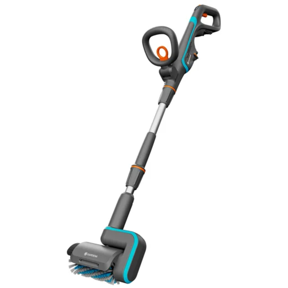 Nettoyeur de terrasse AquaBrush 18V/P4A - Patio - sans batterie - GARDENA - 14841-55