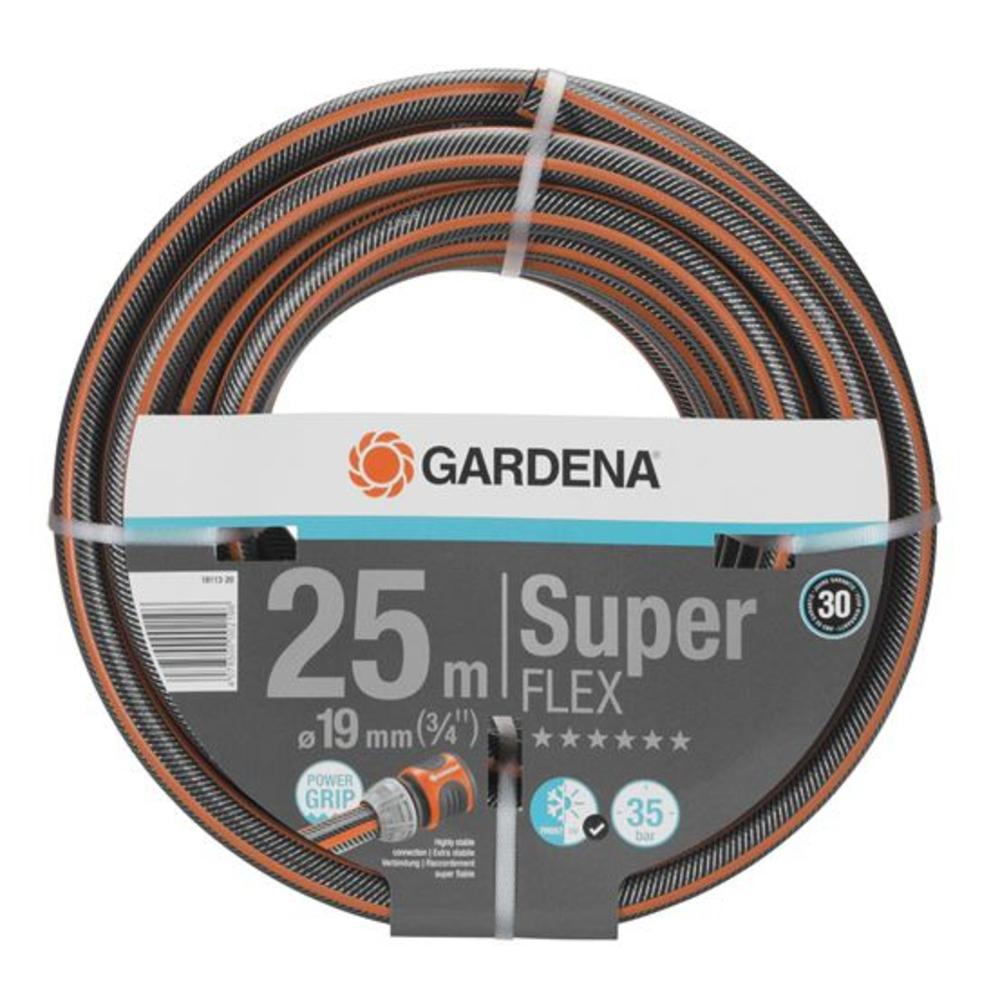 Tuyau d'arrosage Premium SuperFLEX GARDENA 19 mm 25 m - 1811320