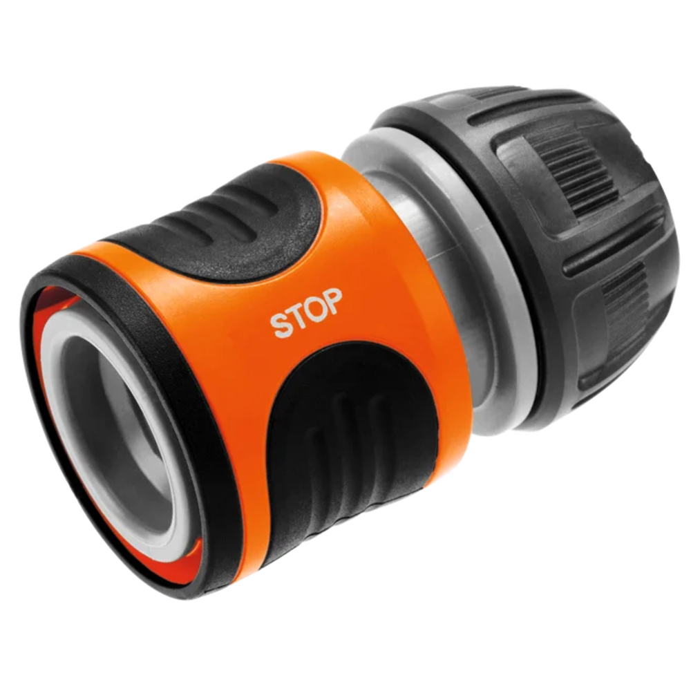 Raccord d'arrosage Aquastop 13 mm (1/2'') et 15 mm (5/8