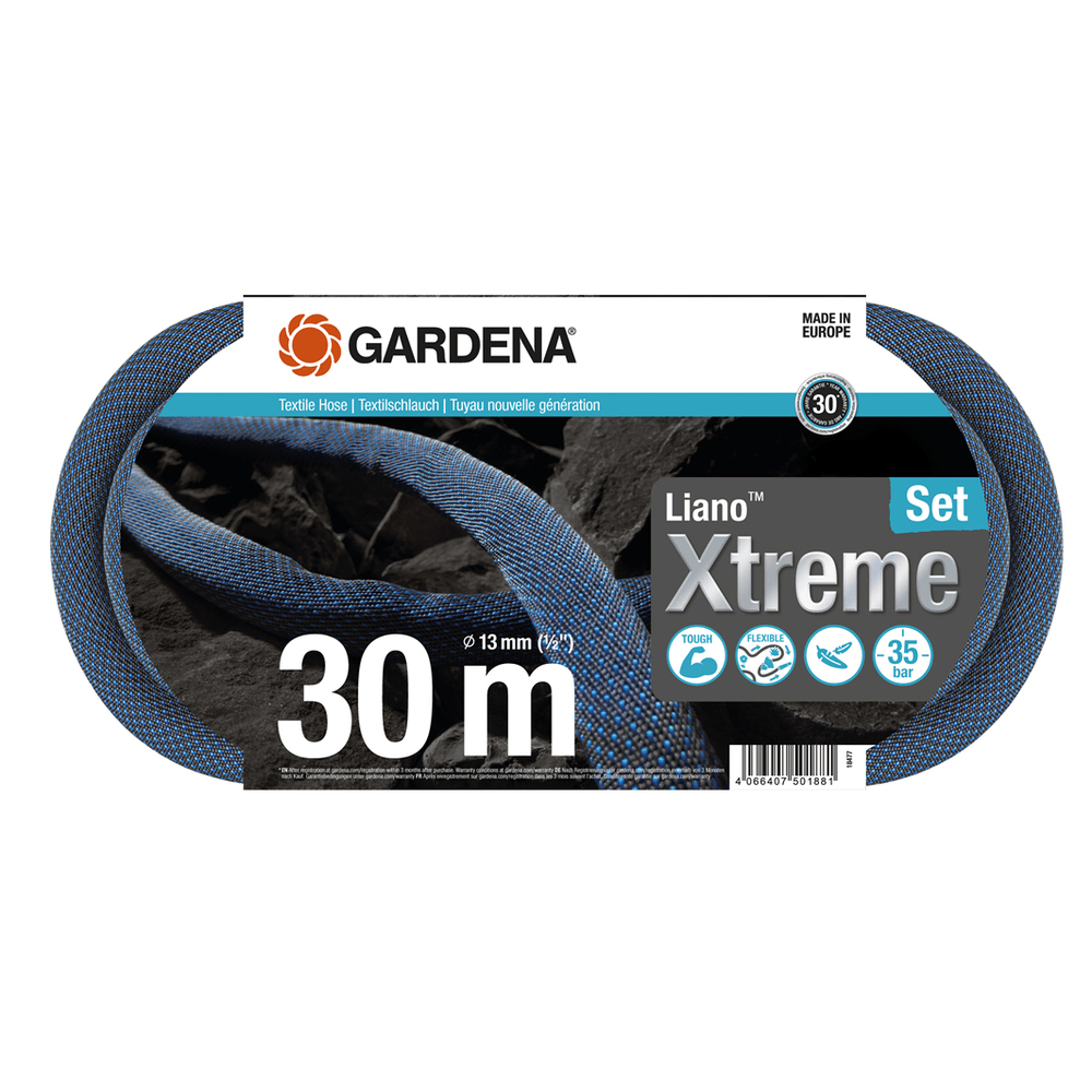 GARDENA Kit tuyau Liano Xtreme 13mm en 30m - 1847720