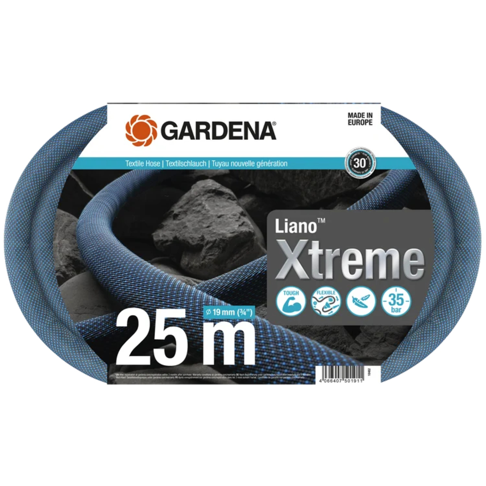 Tuyau textile Liano Xtreme 19 mm (3/4