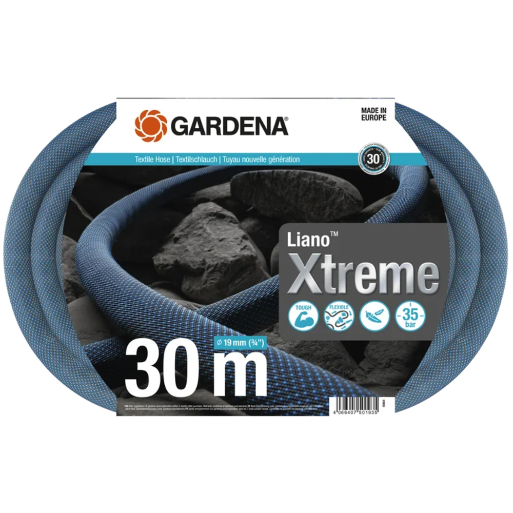 Tuyau textile Liano Xtreme 19 mm (3/4