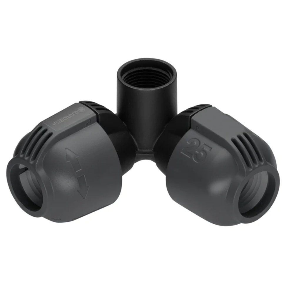 Raccord d'angle 25 mm x 20/27 femelle - GARDENA - 2764-20