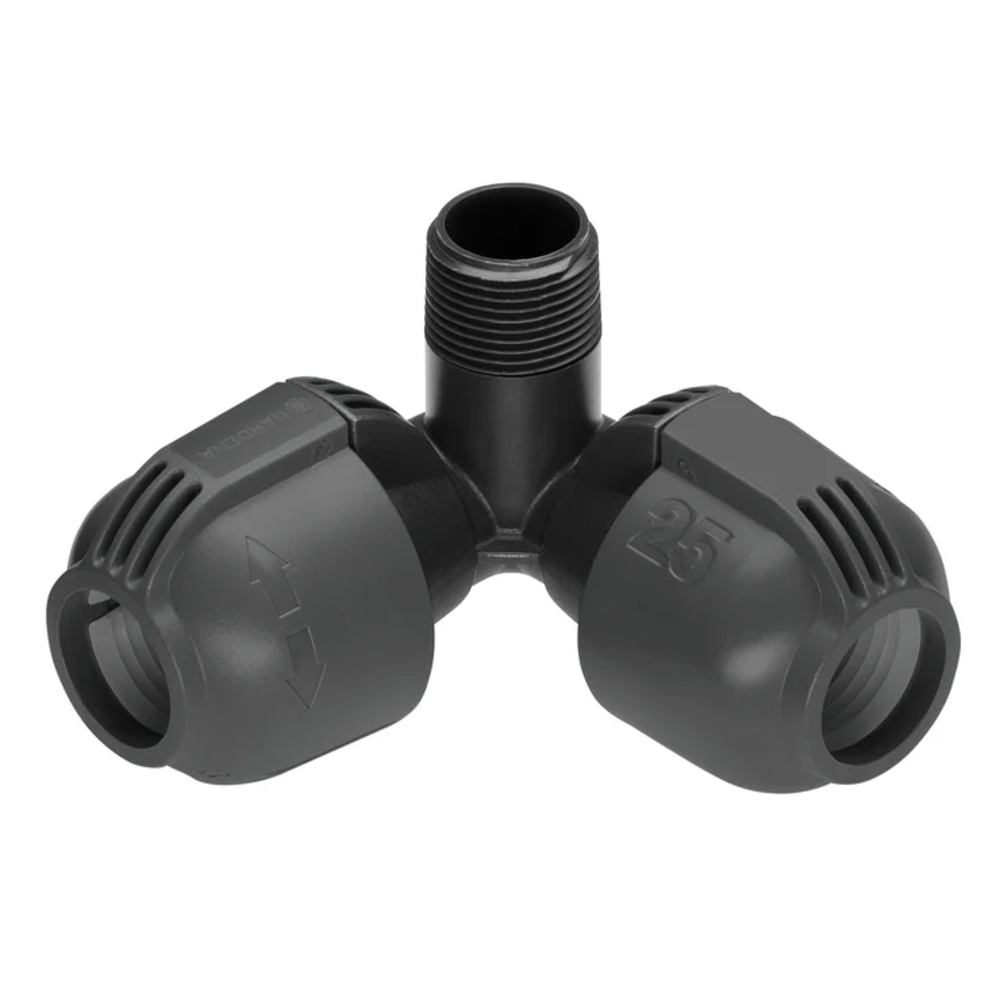 Raccord d'angle 25 mm x 20/27 (3/4