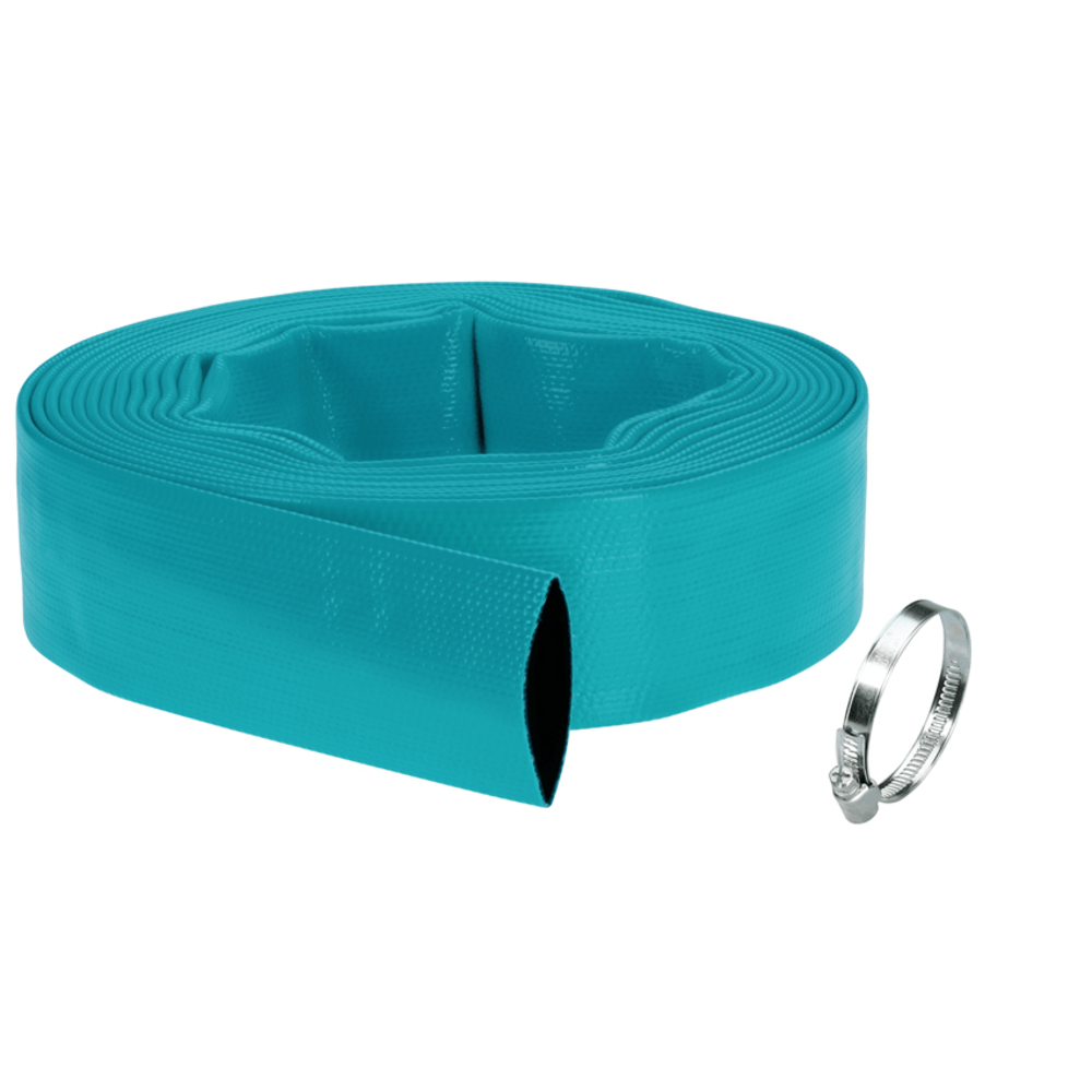 Tuyau de refoulement GARDENA avec collier de serrage 38 mm (1 1/2') - 500520