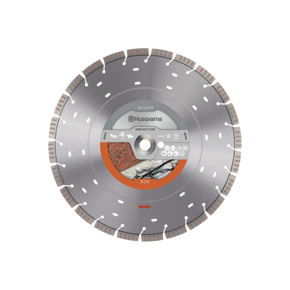 Disque diamanté VARI-CUT S35 TURBO 350 12 254/21 HUSQVARNA - 534 97 20‑20