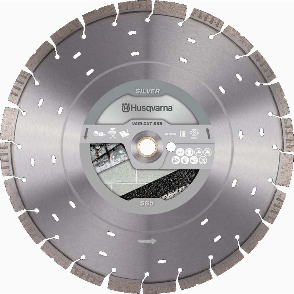 Disque diamant VARI-CUT S65 PLUS 600 10 25.4 HUSQVARNA - 579821070