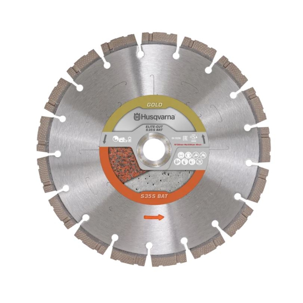 Disque diamanté ELITE-CUT S35S BAT HUSQVARNA - 536 58 85-01