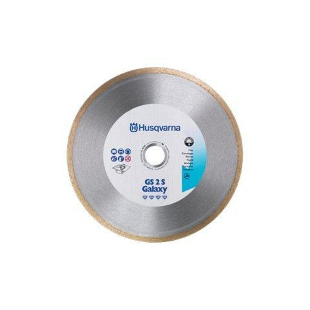 DISQUE DIAMANT HUSQVARNA GS 2 S DIAMÈTRE 250 MM ALÉSAGE 25,4 MM - 543080616