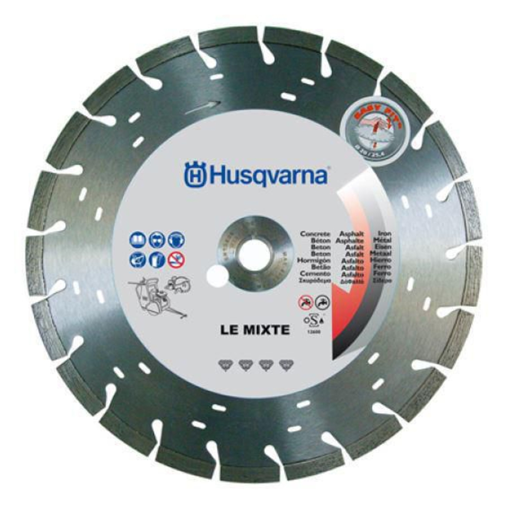 Disque diamant mixte HUSQVARNA Ø 400 mm al 25,4 543121804