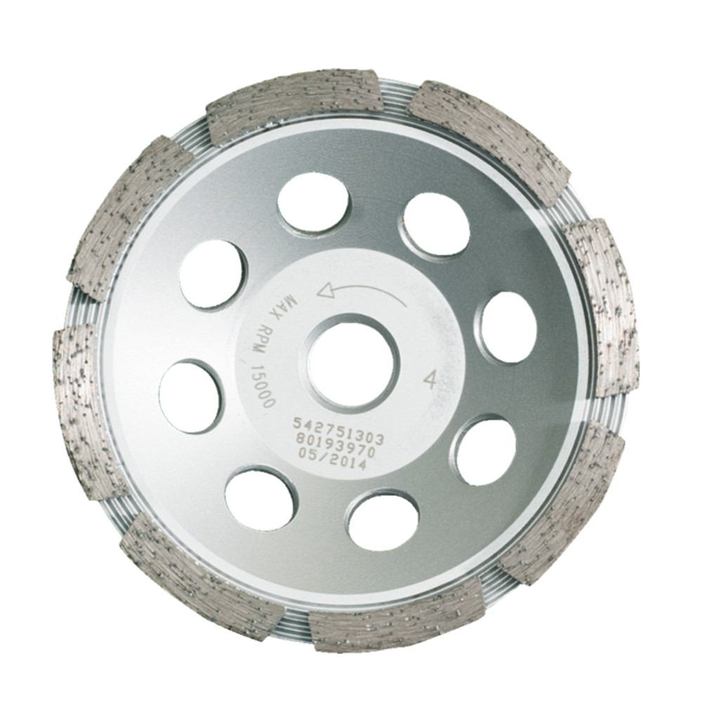DISQUE DIAMANT HUSQVARNA VARI GRIND G45 POUR MEULEUSE D'ANGLE Ø 180 MM POUR BETON DUR - TENDRE ET MOYENNEMENT DUR 22.2- 579821360