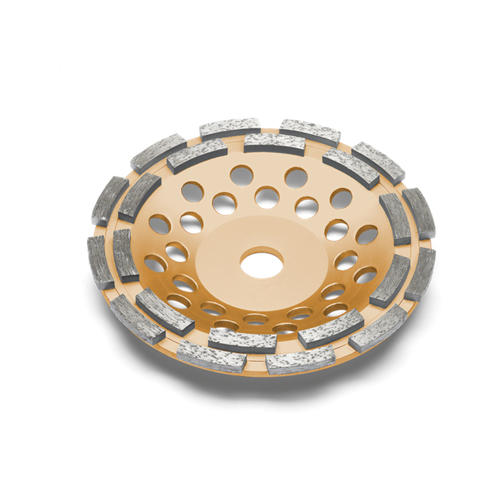 DISQUE DIAMANT HUSQVARNA TACTI GRIND G65 POUR MEULEUSE D'ANGLE Ø 115 MM POUR BETON TENDRE ET MOYENNEMENT DUR 22.2- 582242330