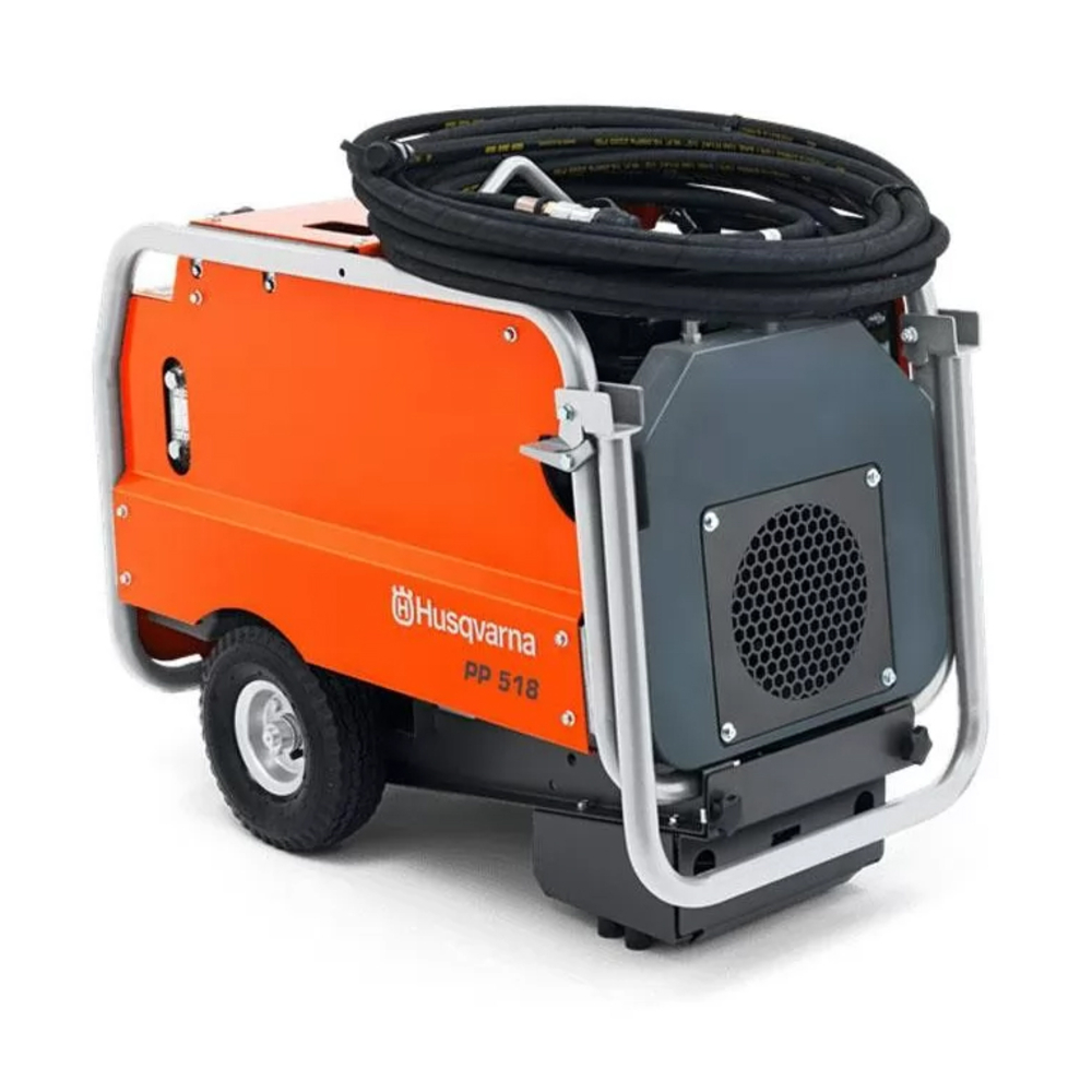 Groupe d'alimentation HUSQVARNA hydraulique thermique mobile PP 518 - 967153602