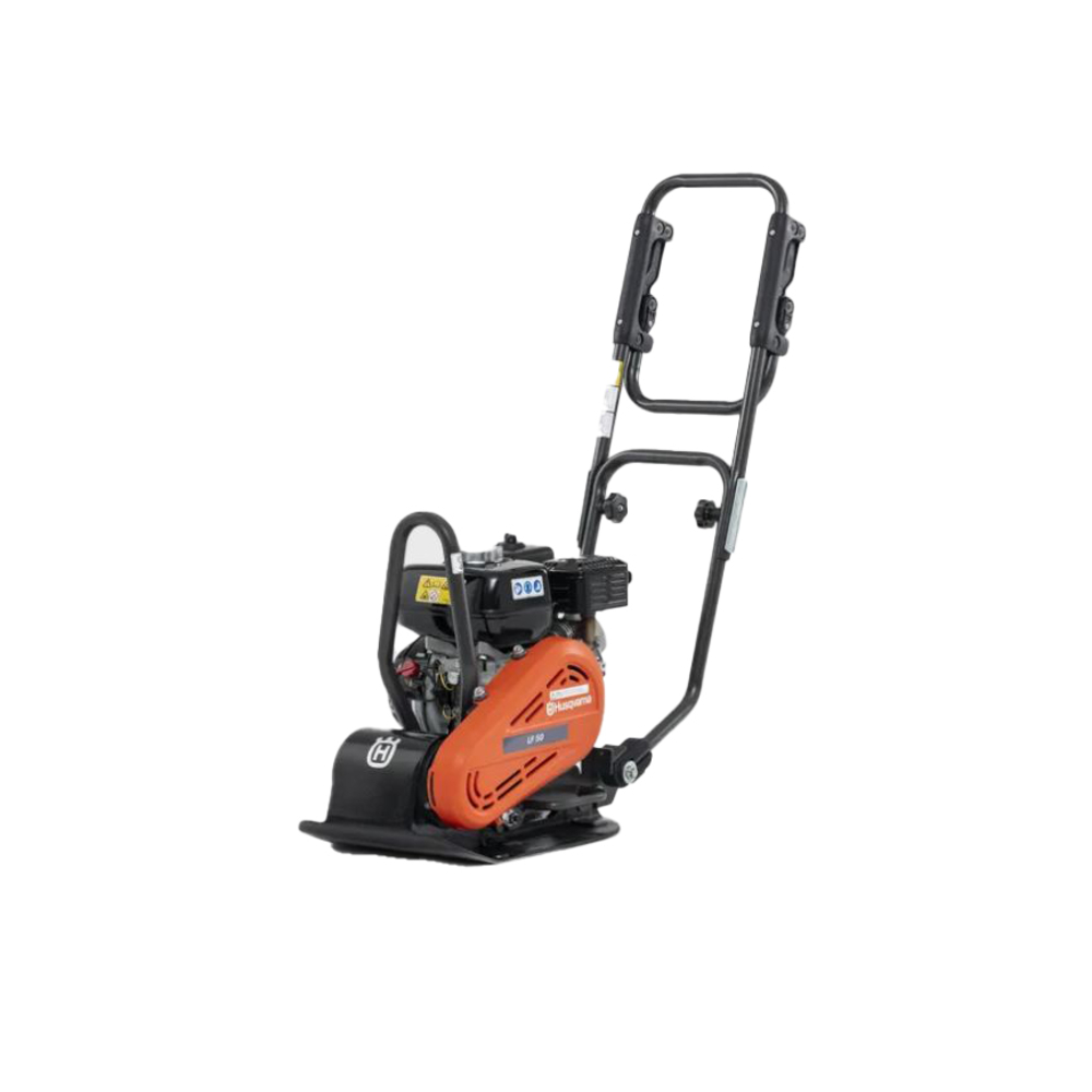 Plaque vibrante essence LF 50L Honda GXR120 Husqvarna semelle 320mm 967854702