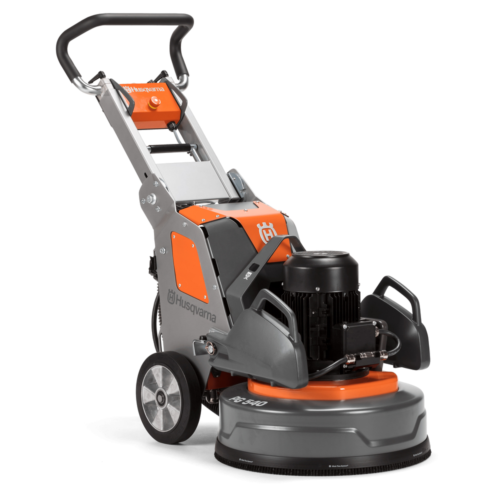 Ponçeuse PG 540 - 230 V MONOPHASE livrée avec un jeu de 18 segments G1443S HUSQVARNA - 967 97 74-05