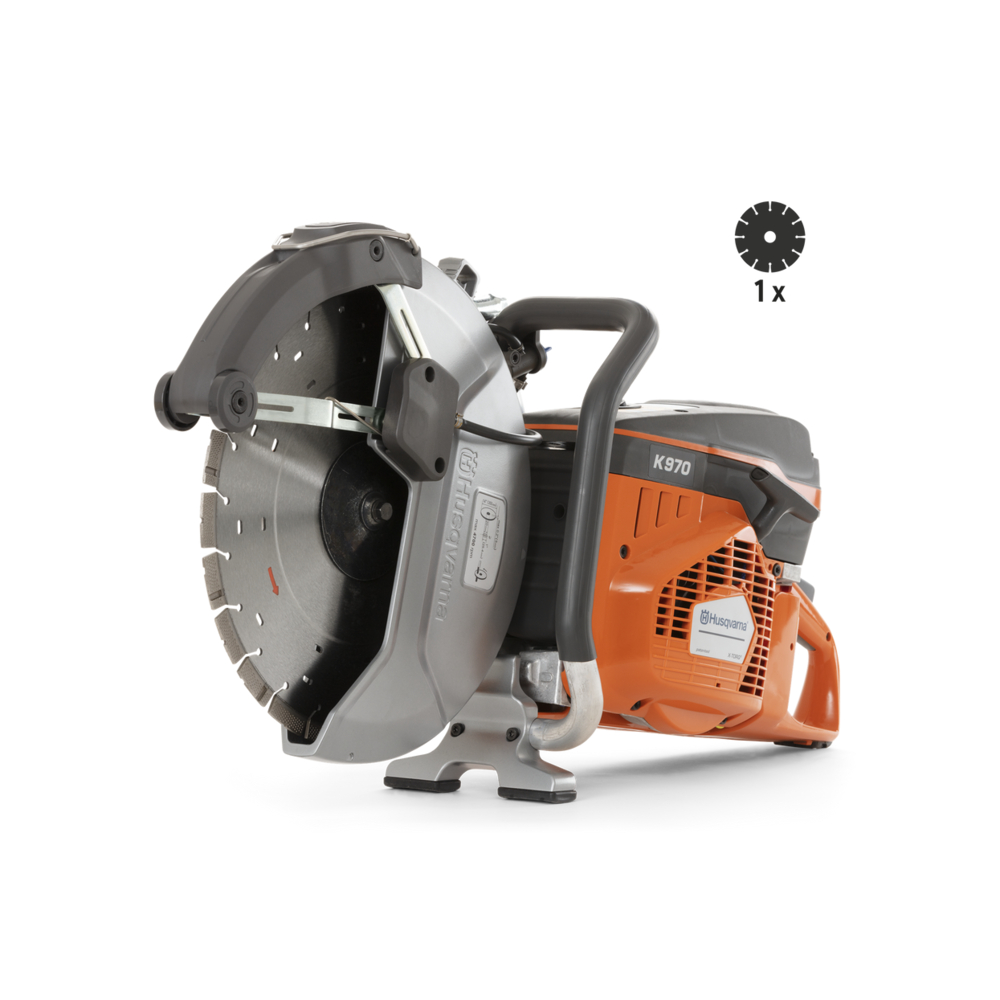 Découpeuse thermique HUSQVARNA K970 SmartGuard Ø350 mm 4.8 kW - 970460101