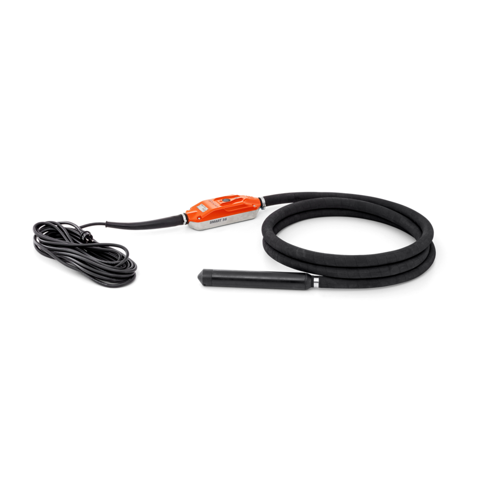 Vibrateur à béton SMART 65 DIAM 65MM-TUYAU 5M -CABLE 15M HUSQVARNA - 970 84 39-01
