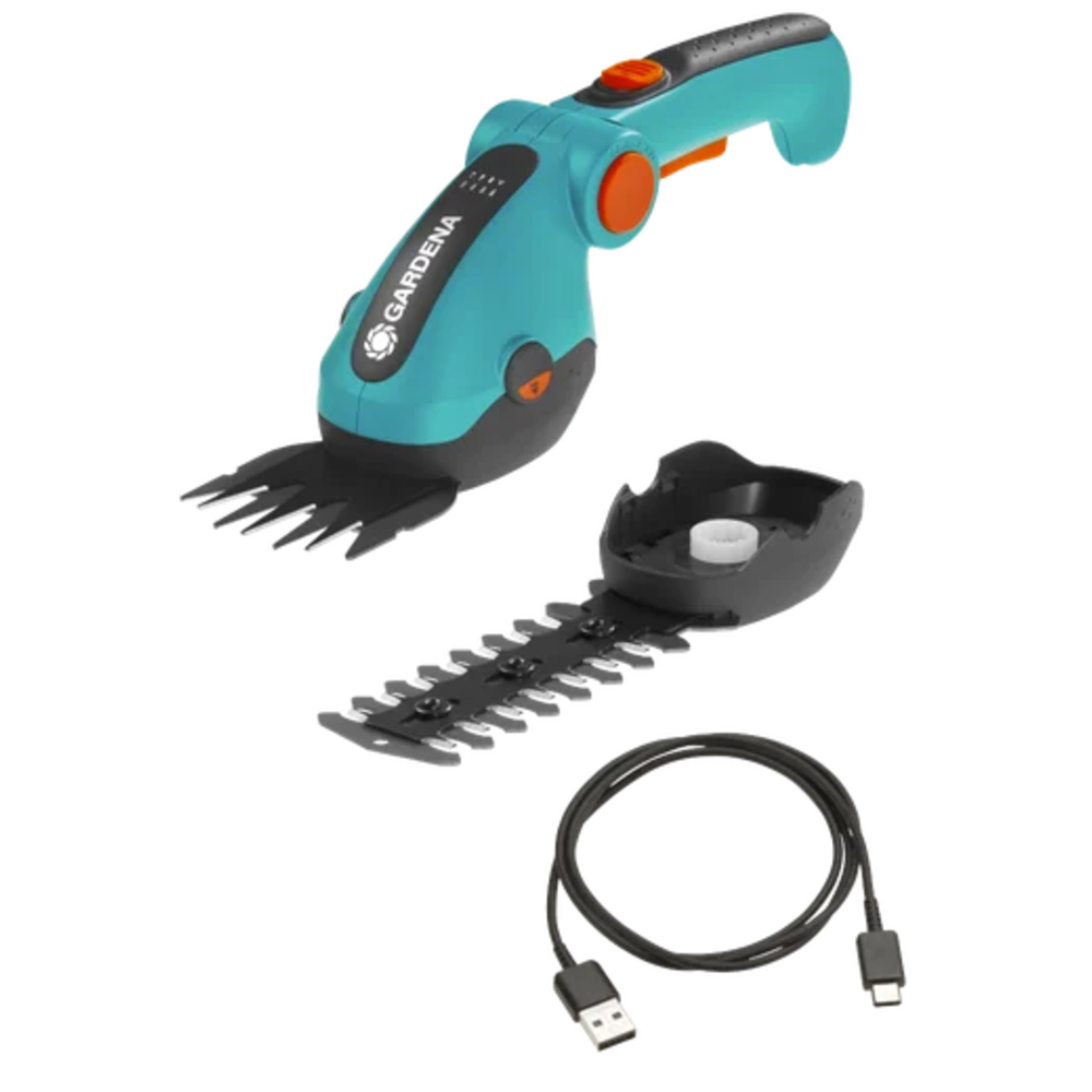 Kit cisaille à gazon ComfortCut Li + lame taille-buissons - GARDENA - 9888-20