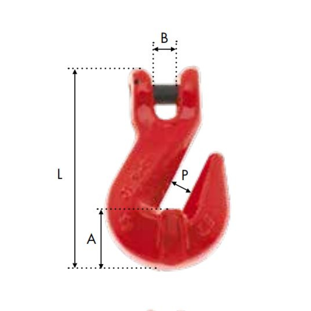CROCHET DE RACCOURCISSEMENT ID MAT A CHAPE - CRU010