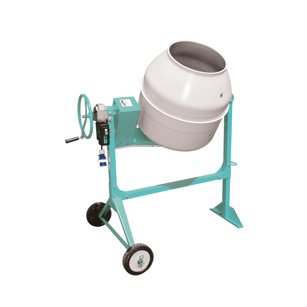 Bétonniere syntesi IMER S160 électrique cuve acier 160 litres malaxage 1 sac de 25kg 01015620