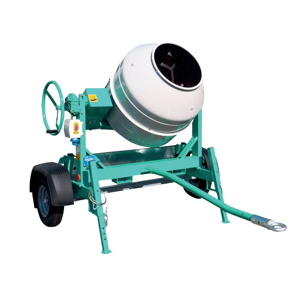 Bétonnière SYNTESI 250R monophasé et plaque feux - IMER - 01015721