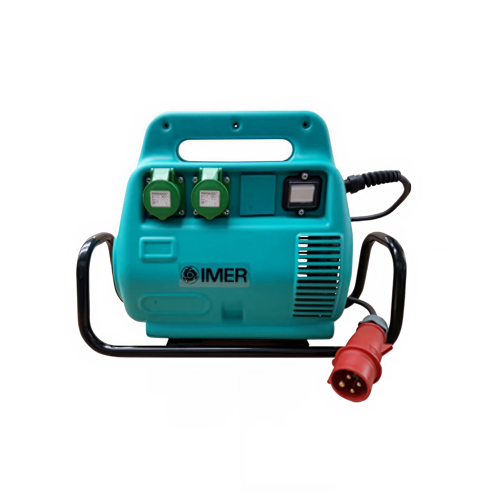 Convertisseur HF triphasé ST0486 2KVA/28A 2 prises ABS - IMER - 0502301012