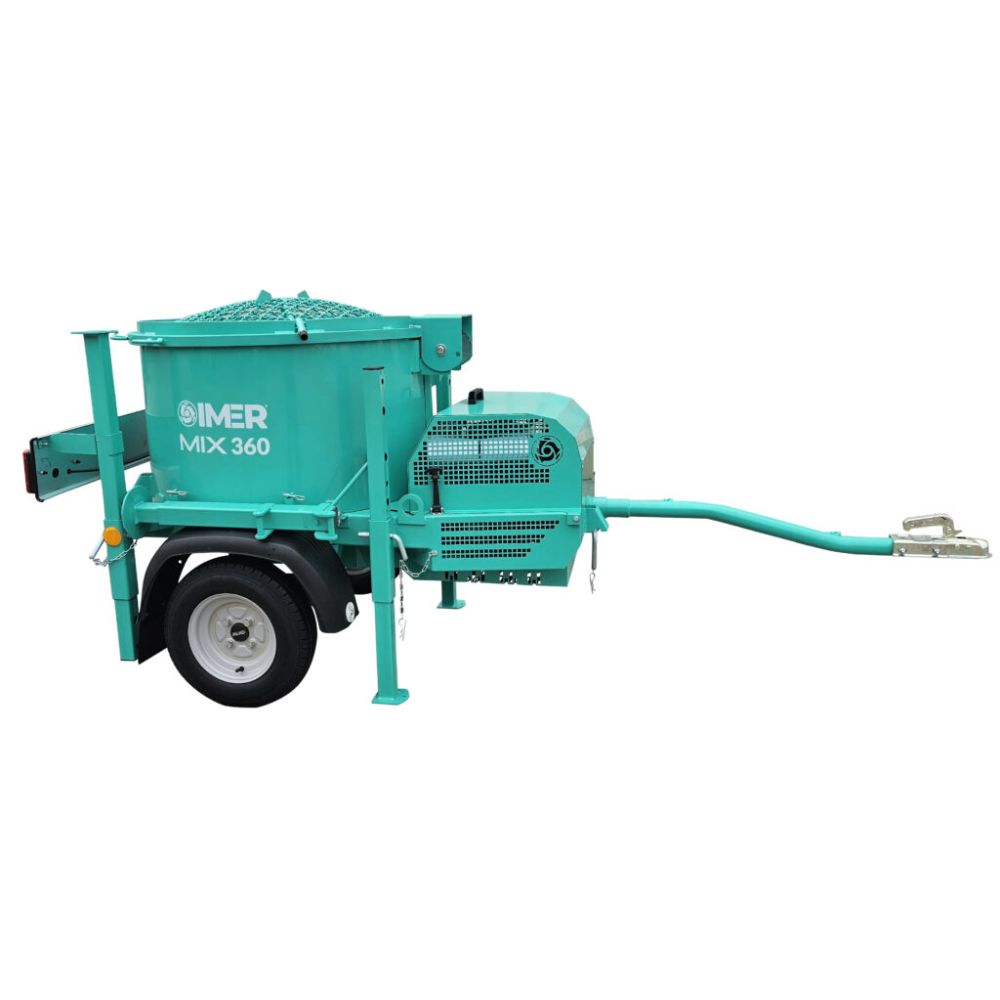 Malaxeur MIX 360 R PLUS OG HONDA 8.1 KW GXV390 + Plaque feux - IMER - 06214666