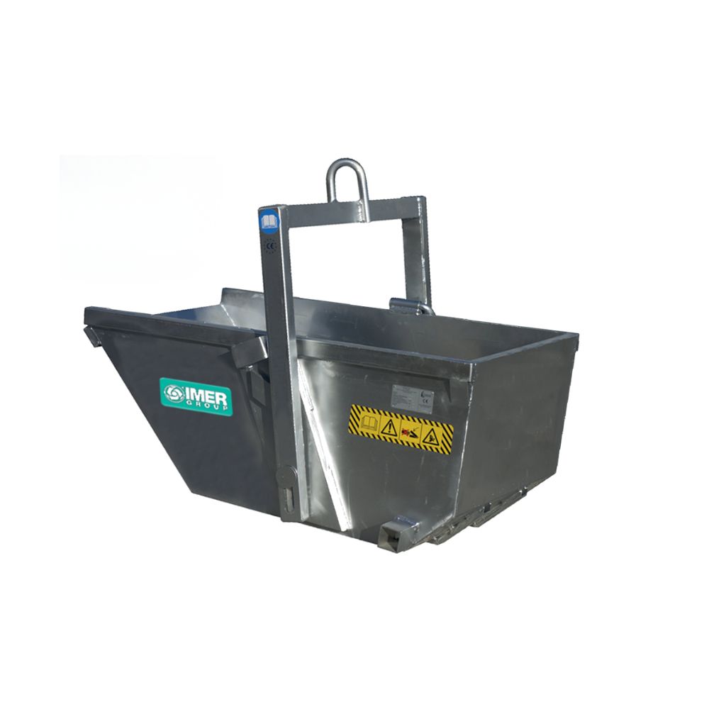 Benne auto basculante A-30D ALU/ 300 L - IMER - 070203A030DALU