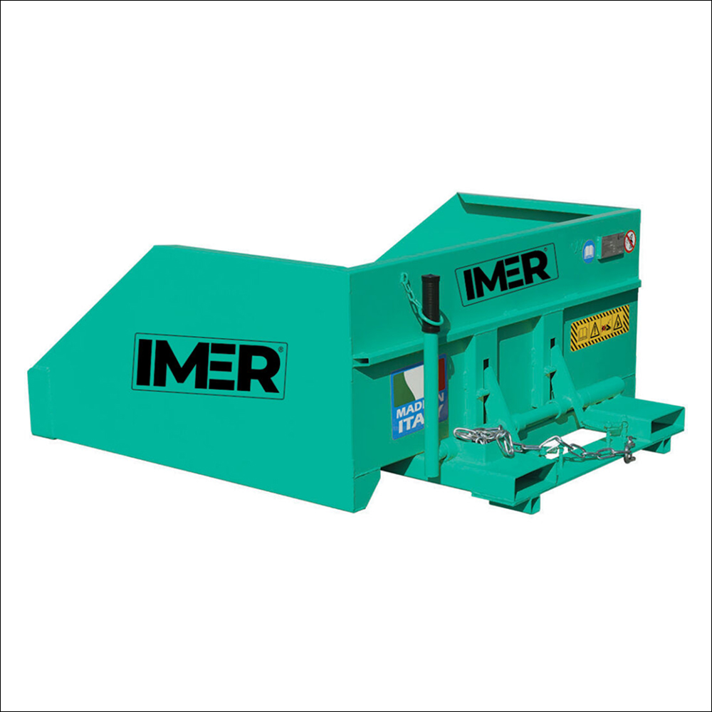 Pelle chargeuse BR-50 / 500L à fourreaux - IMER - 070204BR050