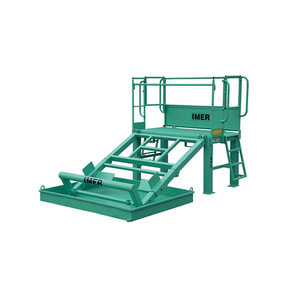 Support de lavage pour benne galva - IMER - 071002PLZN