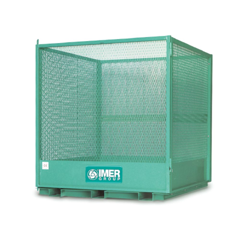 Cage sécurisée CST pour manutention palettes - IMER - 079099CST
